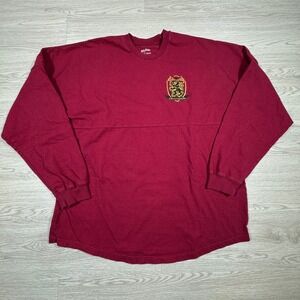 Harry Potter‎ Gryffindor Spirit Jersey Maroon Red Long Sleeve Shirt Large